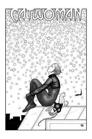 Catwoman #76 CVR E CVR E INC 1:50 FRANK CHO CARD STOCK cover