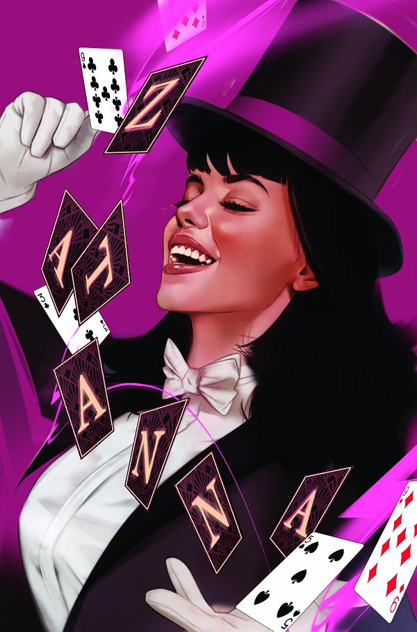 Zatanna #4 CVR B (OF 6) CVR B BEN OLIVER CARD STOCK cover