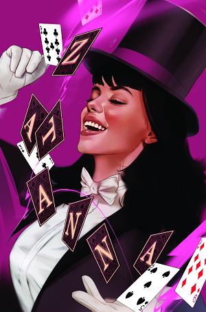 Zatanna #4 CVR B (OF 6) CVR B BEN OLIVER CARD STOCK cover
