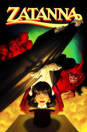 Zatanna #4 CVR C (OF 6) CVR C MIGUEL MERCADO CARD STOCK cover