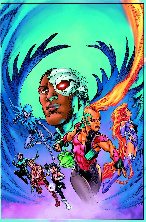 Titans #23 CVR B CVR B TOM RANEY CARD STOCK cover