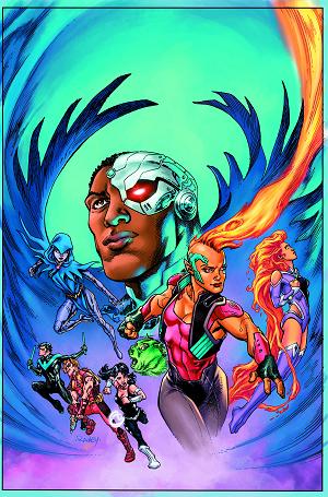 Titans #23 CVR B CVR B TOM RANEY CARD STOCK cover