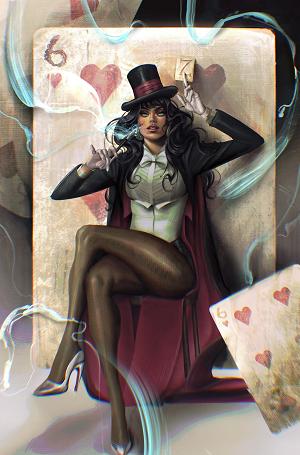 Zatanna #4 CVR D (OF 6) CVR D INC 1:25 JULIET NNEKA CARD STOCK cover