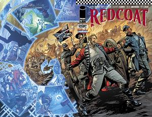 Redcoat #12 CVR A BRYAN HITCH & BRAD ANDERSON WRAPAROUND cover