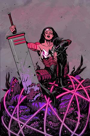 Absolute Wonder Woman #8 CVR C CVR C SANFORD GREENE CARD STOCK cover