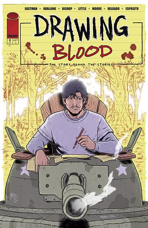 Drawing Blood #9 CVR B (OF 12) CVR B BEN BISHOP cover