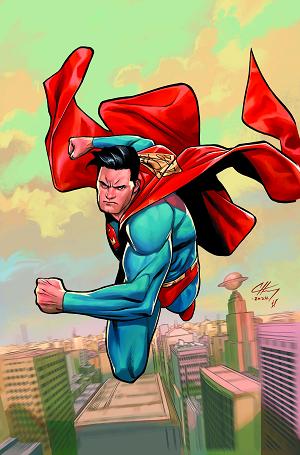 Superman #26 CVR F CVR F INC 1:25 CLAYTON HENRY CARD STOCK cover