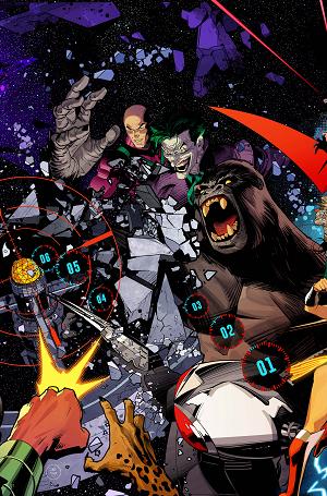Justice League Unlimited #7 CVR A DAN MORA CONNECTING (WE ARE YESTERDAY) cover