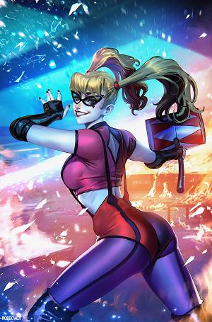 Harley Quinn #51 CVR C CVR C NOOBOVICH CARD STOCK cover