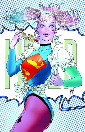 Harley Quinn #51 CVR D CVR D GUILLEM MARCH SUPERSMASH-UP CARD STOCK cover