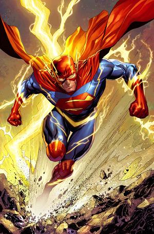 Flash #21 CVR D CVR D TYLER KIRKHAM SUPERSMASH-UP CARD STOCK cover