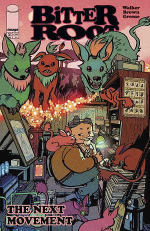 Bitter Root The Next Movement #3 CVR C (OF 5) CVR C INC 1:25 BRYAN LEE OMALLEY cover