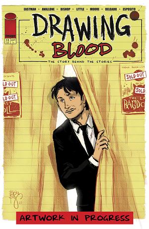 Drawing Blood #11 CVR B (OF 12) CVR B BEN BISHOP cover