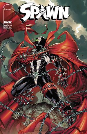 Spawn #366 CVR A BRETT BOOTH cover