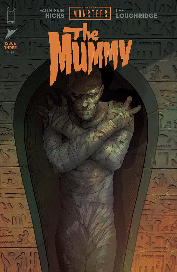 Universal Monsters The Mummy #3 CVR E (OF 4) CVR E INC 1:50 CHRISTIAN WARD cover