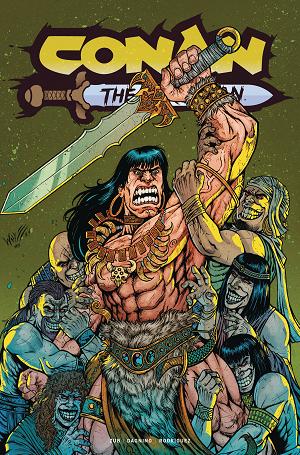 Conan Barbarian #21 CVR B WOLF (MR) cover
