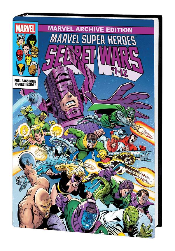 Archive Ed Msh Secret Wars Gallery Edition Hc Hidden Gem Dm cover by Mike Zeck