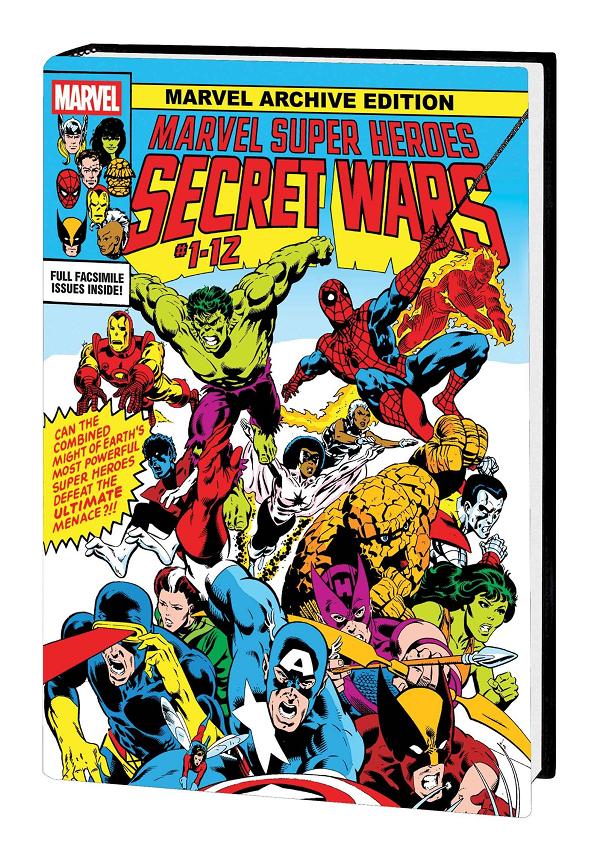 Archive Ed Msh Secret Wars Gallery Edition Hc First Issue cover by Mike Zeck