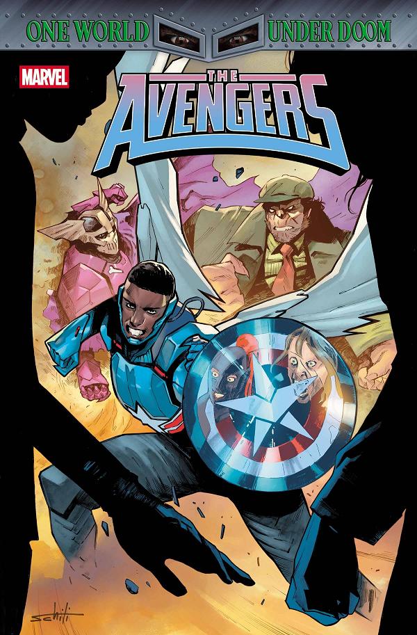 Avengers #26 cover by Valerio Schiti