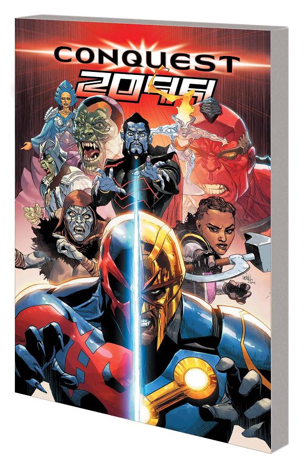 Conquest 2099 Tp cover by Leinil Yu