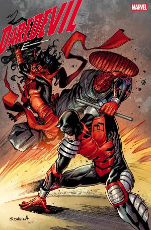 Daredevil #21 SERGIO DAVILA cover