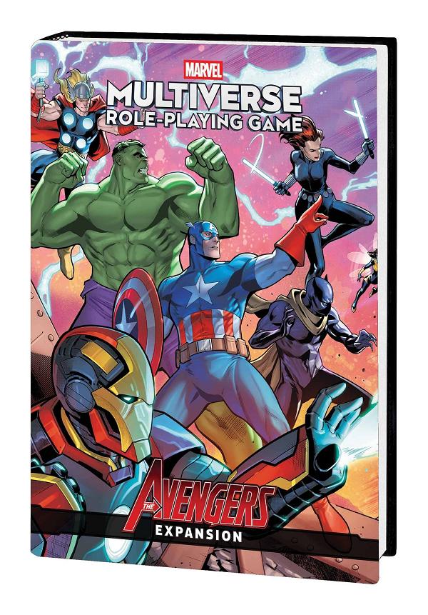Marvel Multiverse Role-Playing Game Avengers Expansion Hc