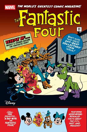 Fantastic Four #32 EMILIO URBANO WHAT IF FF HOMAGE cover