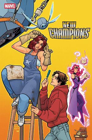 New Champions #5 RICKIE YAGAWA cover