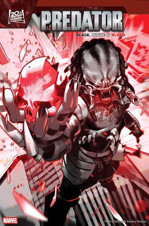 Predator Black White & Blood #1 cover