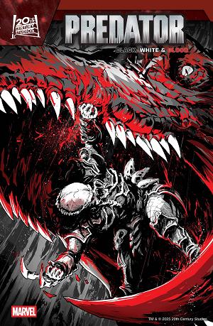Predator Black White & Blood #1 (OF 4) PAOLO VILLANELLI cover