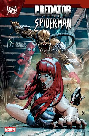 Predator Vs Spider-Man #2 cover