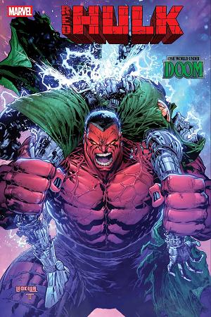 Red Hulk #4 KEN LASHLEY cover