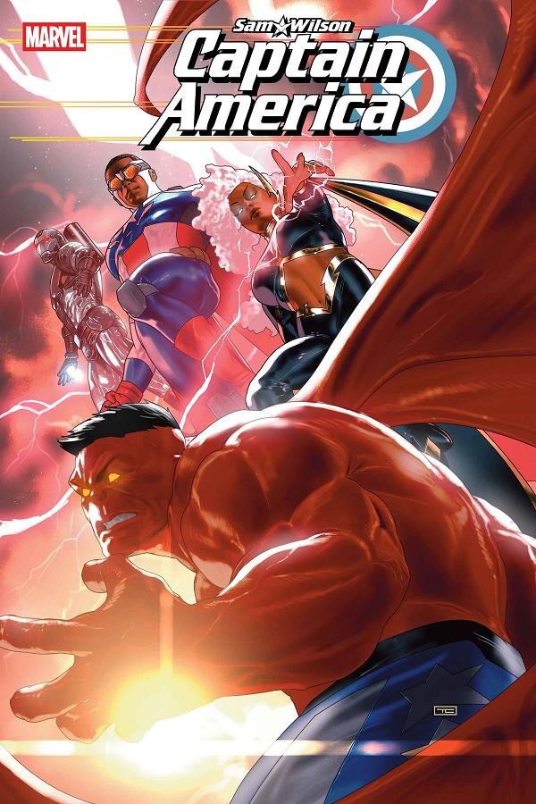 Sam Wilson Captain America #5 cover