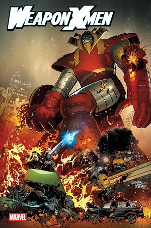 Weapon X-Men #4 cover