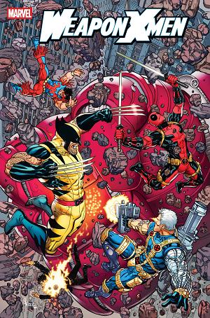 Weapon X-Men #4 (OF 5) STEVE SKROCE cover
