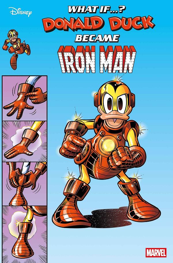 What If Donald Duck Became Iron Man #1 cover
