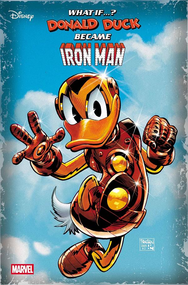What If Donald Duck Became Iron Man #1 DAN PANOSIAN cover