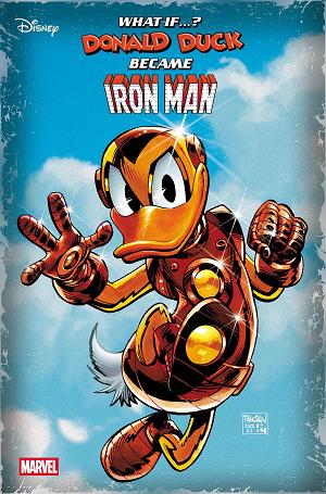 What If Donald Duck Became Iron Man #1 DAN PANOSIAN cover