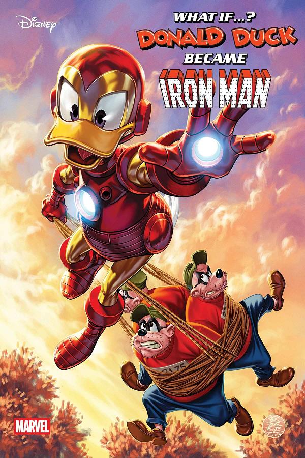 What If Donald Duck Became Iron Man #1 MARK BROOKS cover