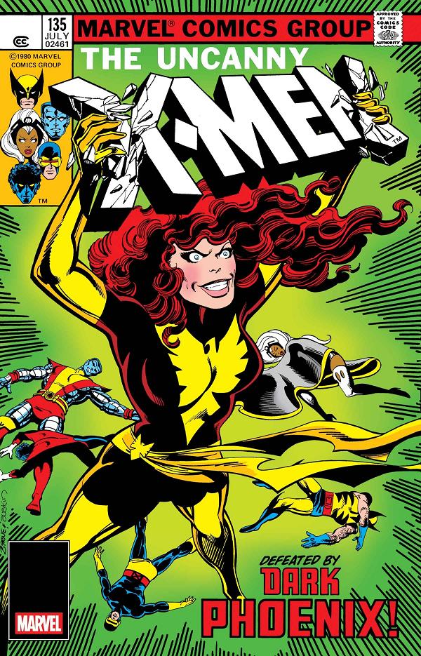 X-Men #135 cover by John Byrne