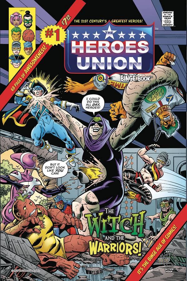 Heroes Union Witch & Warriors #1 CVR A FRENZ & BREEDING cover