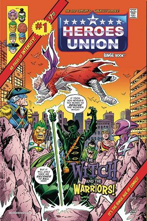 Heroes Union Witch & Warriors #1 CVR B FRENZ & BREEDING cover