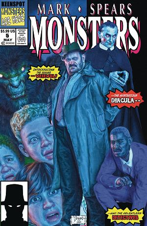 Mark Spears Monsters #5 CVR D NEW MUTANT #98 HOMAGE & CARD cover