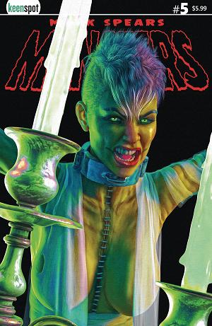 Mark Spears Monsters #5 CVR B HAIRCUT cover