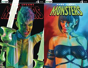 Mark Spears Monsters #5 CVR F HOLOFOIL FLIP cover