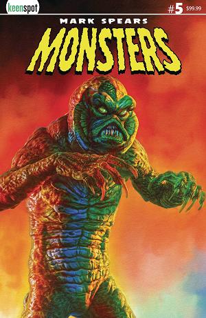 Mark Spears Monsters #5 CVR G METAL COVER cover