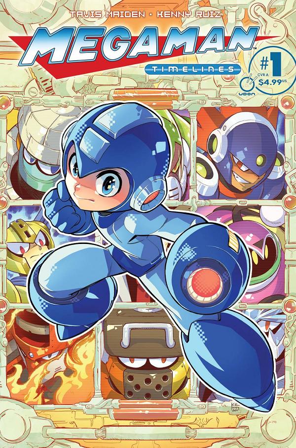 Megaman Timelines #1 CVR A RUIZ cover