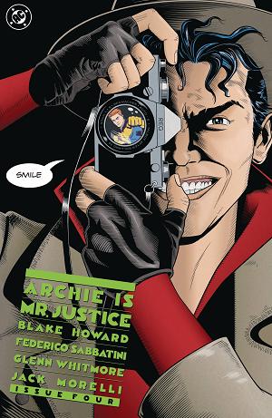 Archie Is Mr Justice #4 CVR C MATT TALBOT cover