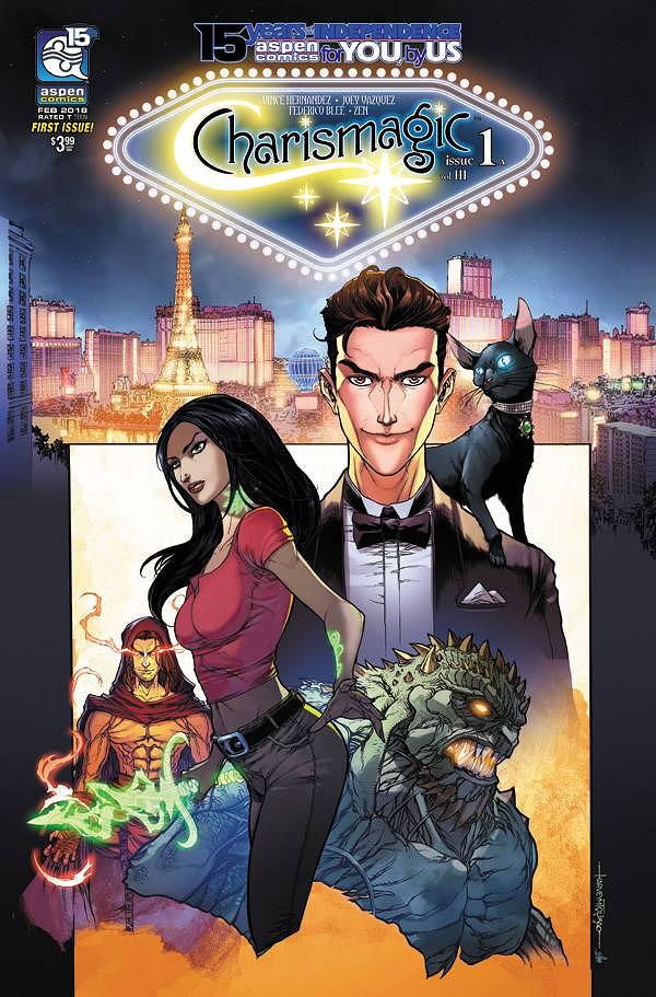 Charismagic Vol 03 #1 cover by Harvey Tolibao
