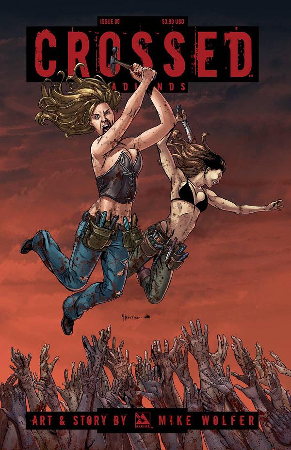 Crossed Badlands #85 cover